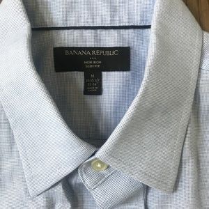 Banana Republic Blue Dress Shirt